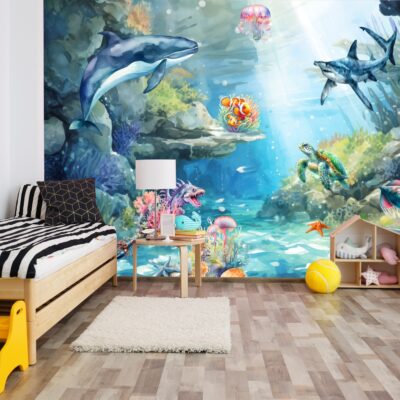 Fototapeta podwodny świat podmorski głębiny